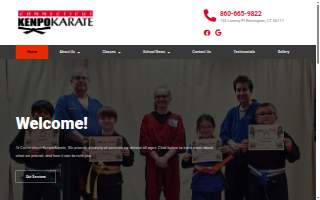 Connecticut Kenpo Karate website