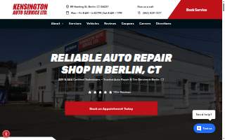 Kensington Auto Service, Ltd. website