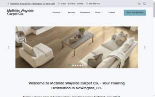 McBride Carpet website