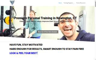 Revolution Sports Club website