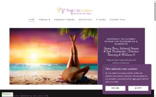 Timeless Tanning & Wellness Spa website