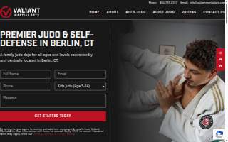 Valiant Martial Arts website