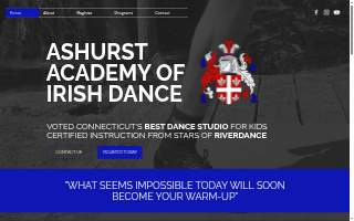Ashurst Academy of Irish Dance (Newtown) website