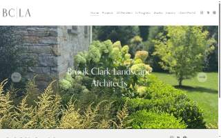 Brook Clark Landscape Architects website