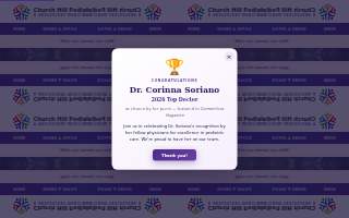 Church Hill Pediatrics and Adolescent Medicine, LLC website