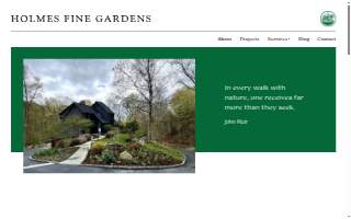 Holmes Fine Gardens website