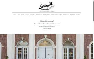 Lathrop School of Dance website