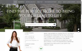 Lauren Auresto, Realtor Better Homes and Gardens Real Estate website
