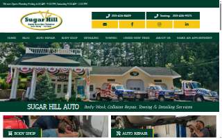 Sugar Hill Auto website