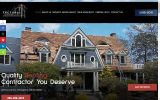 Tectural Construction LLC website