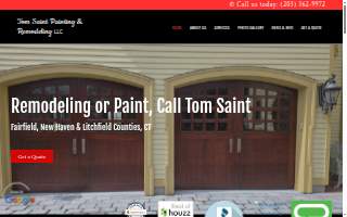 Tom Saint Painting & Remodeling LLC website