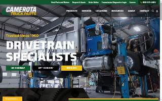 Camerota Truck Parts of North Haven website