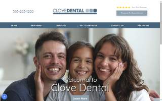 Clove Tree Community Acupuncture website