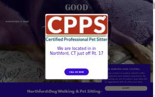 Good Shepherd Pet Care of North Haven website
