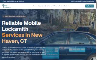 Mobile CT Locksmith LLC of North Haven website