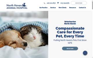 North Haven Animal Hospital website