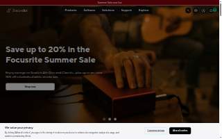 Scarlett's Fine Events website