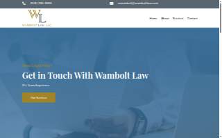 Wambolt Law, LLC website