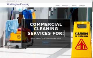 Worthington Cleaning website