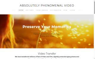 Absolutely Phenomenal Video LLC website