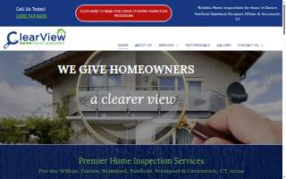 ClearView Home Inspection website