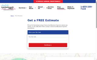 Connecticut Basement Systems of Norwalk website