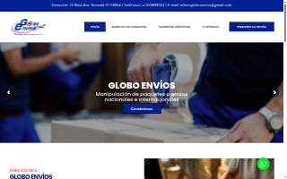 Globo Envios website