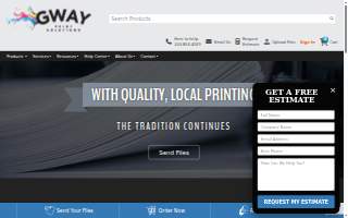 Gway Print website