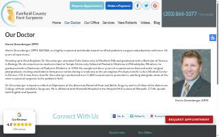 Harris Greenberger DPM, FACFAS website
