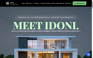 Idoni Management website