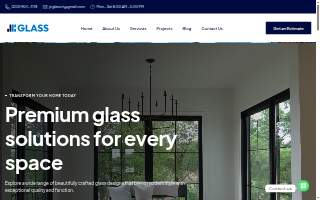 JC Glass CT website
