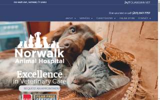 Norwalk Animal Hospital website