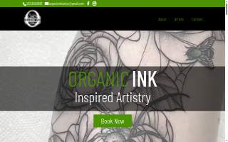 Organic Ink Tattoo of Norwalk website