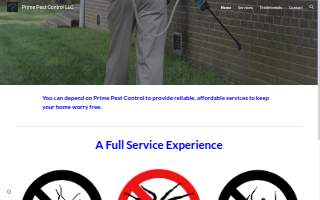 Prime Pest Control LLC website