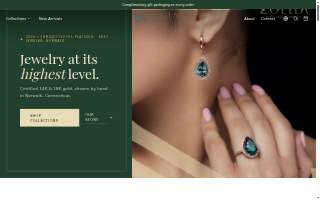 Zoella Jewelry website
