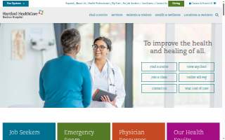 Backus Hospital Center For Mental Health website