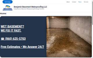 Benjamin Basement Waterproofing Llc website