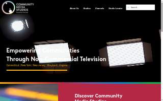Community Media Studios - Norwich website