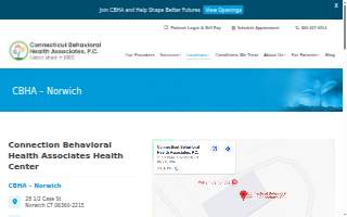 Connecticut Behavioral Health Associates, P.C. website