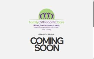 Family Orthodontic Care website