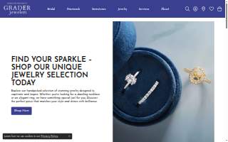 Grader Jewelers website