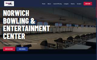 Norwich Bowling & Entertainment Center website