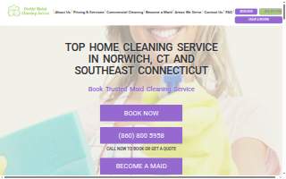 Orchid Maids Cleaning Service website