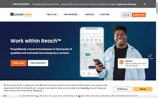 PeopleReady website