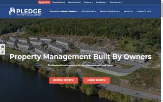 Pledge Property Management of Norwich website