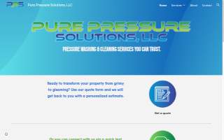 pure pressure website