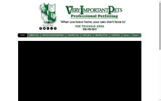 VIP Pet & House Sitting website