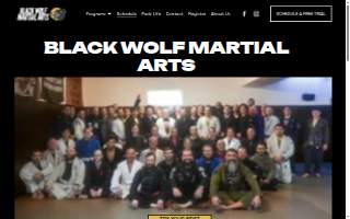 Black Wolf Martial Arts website