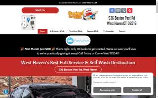 Budget Car Wash website