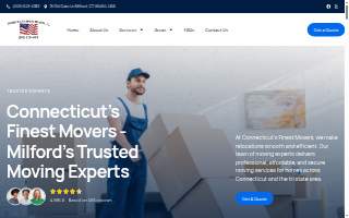 Connecticuts Finest Movers LLC website